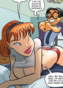 Fred flintstone gets his dick sucked by hot ginger wilma