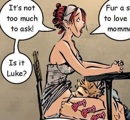 Luke Cartoon Porn Comics - Momma - from Farm Lessons Porn Comics